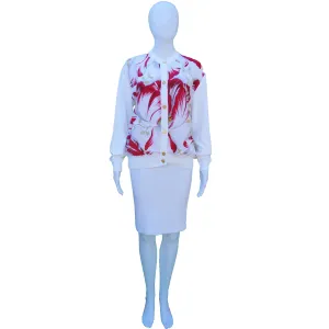 SALVATORE FERRAGAMO VINTAGE FLORAL PRINT TOP
